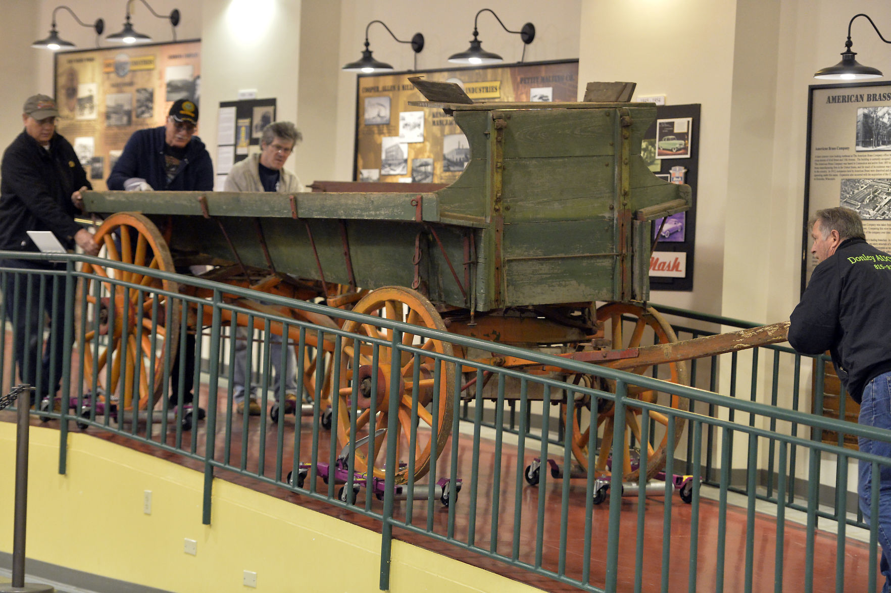 HISTORY CENTER BAIN WAGON